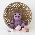 DIY Crochet Kit Hugo the Hippo