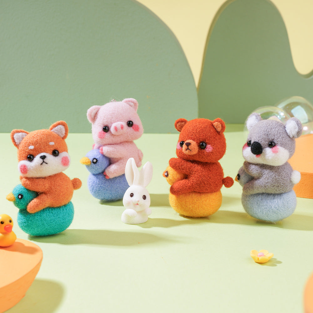 Bear Needle Felting Kit