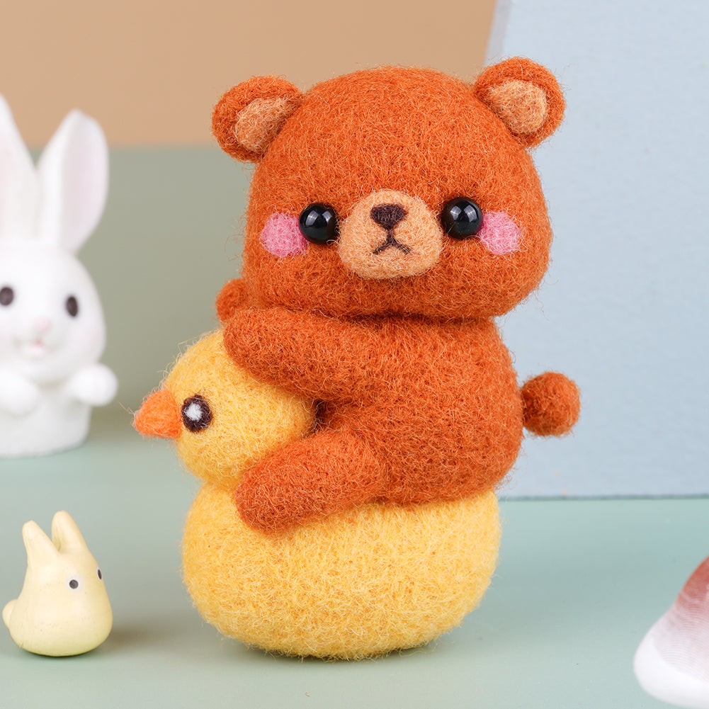 Bear Needle Felting Kit