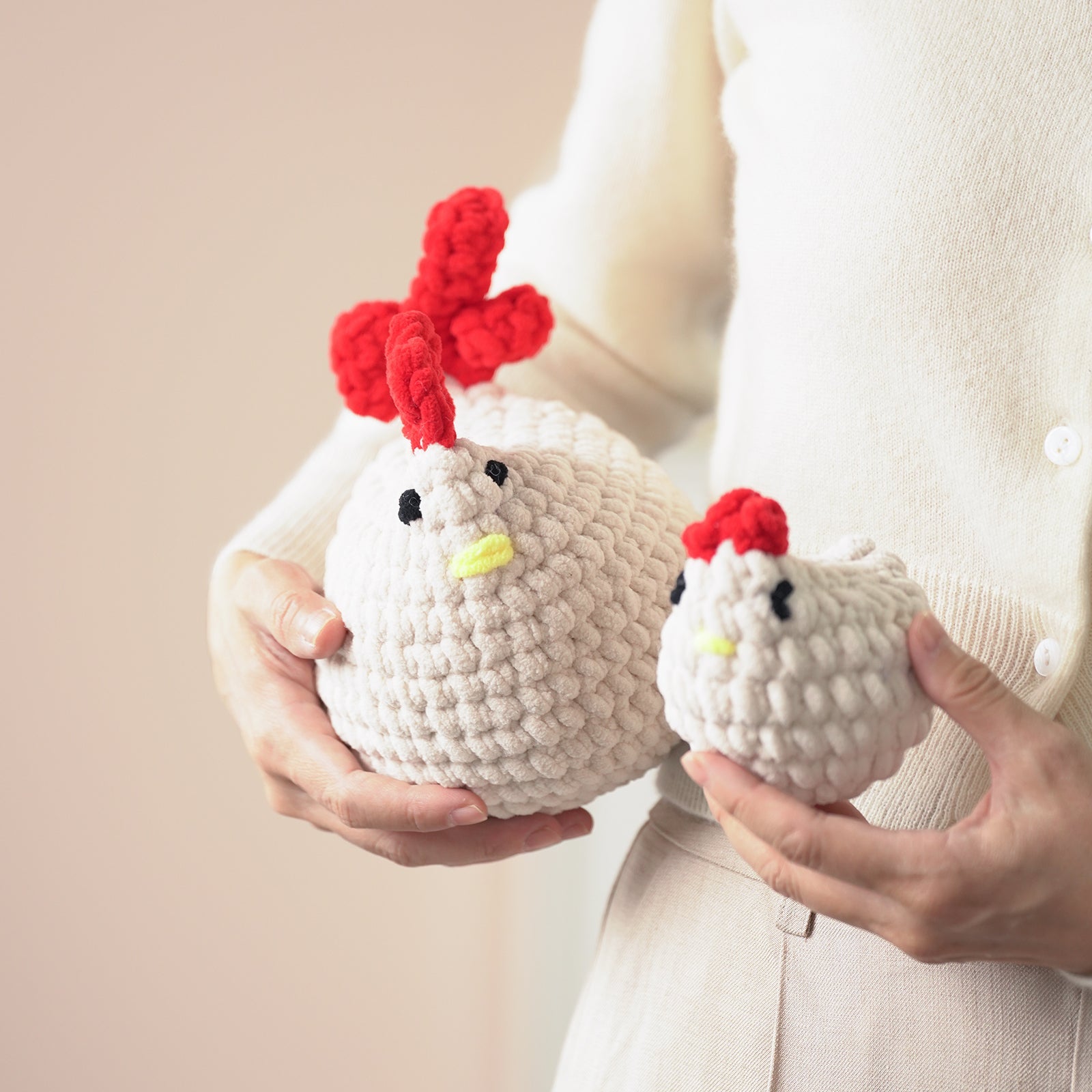 Hen and Chicken  DIY Crochet Kit