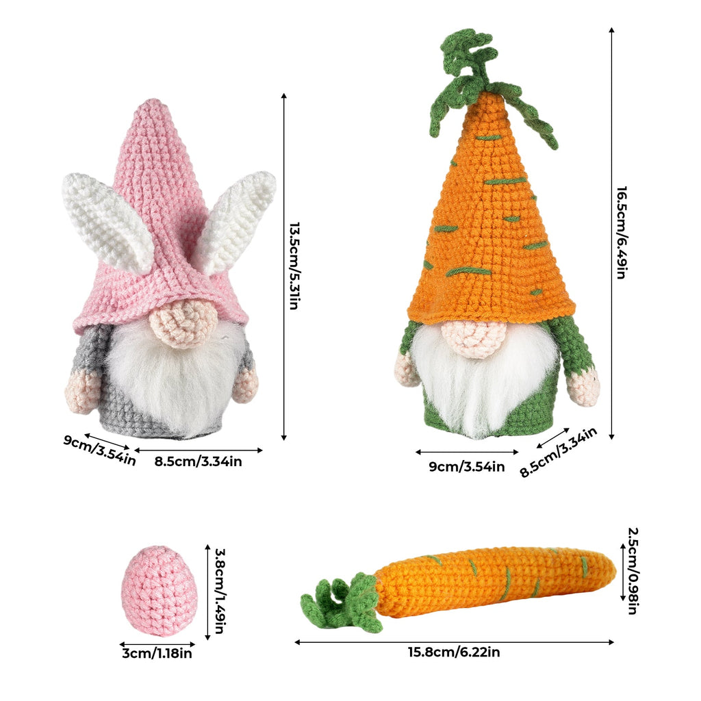 Gnomes  DIY Crochet Kit