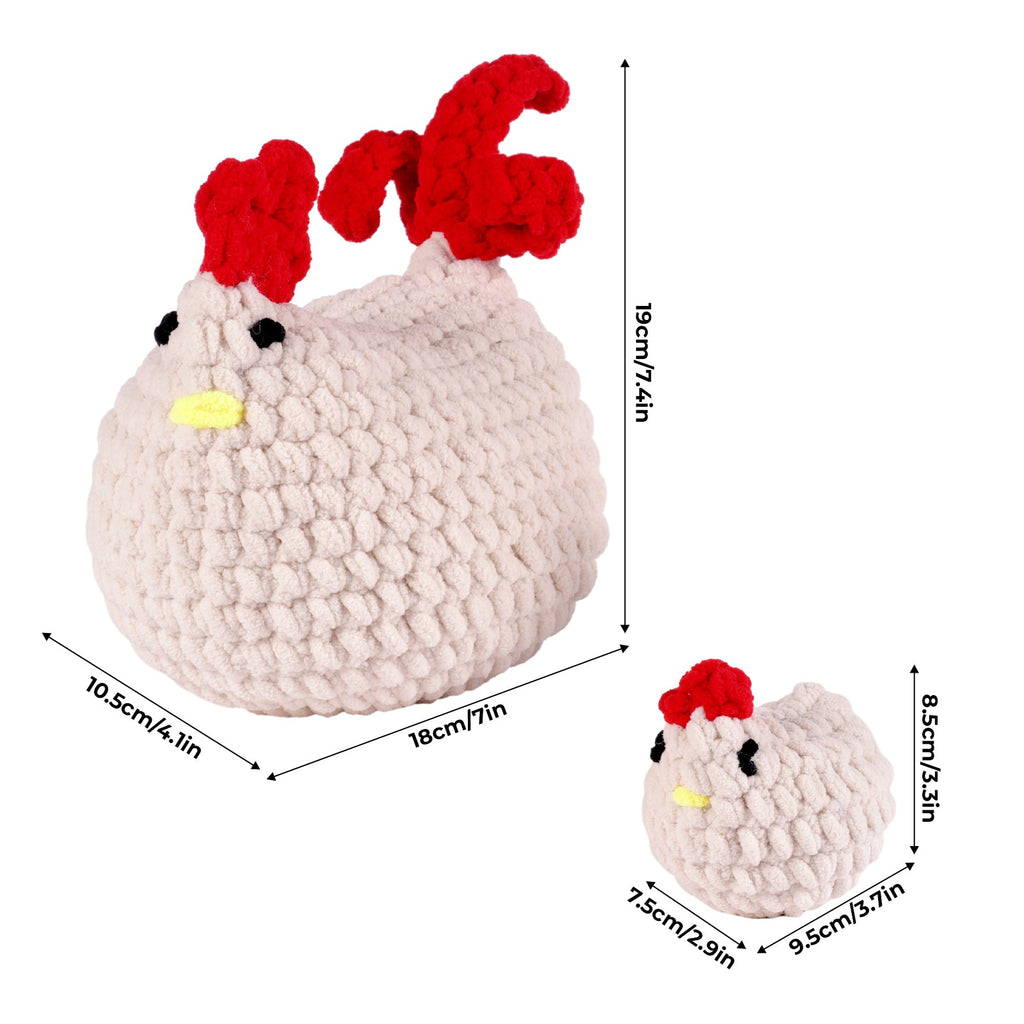 Hen and Chicken  DIY Crochet Kit