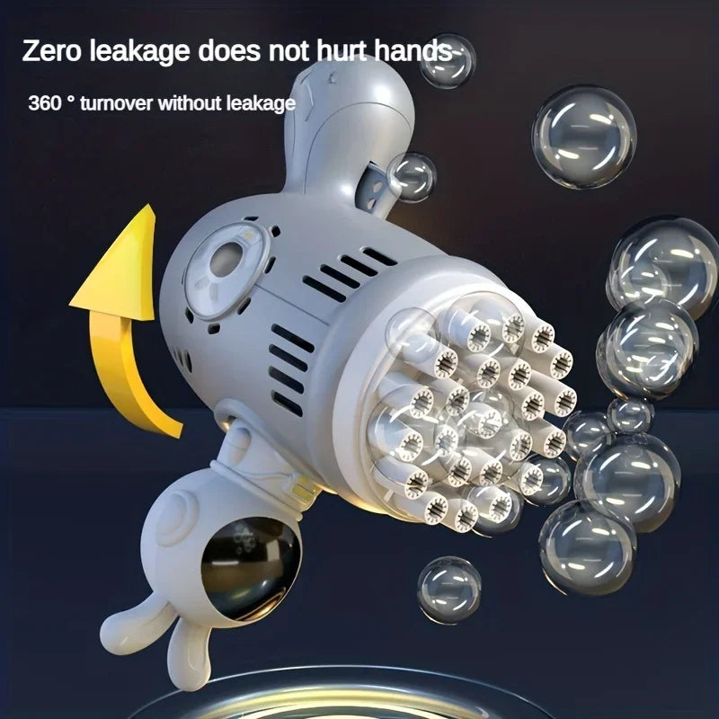 Colorful Bubble Blaster Gun