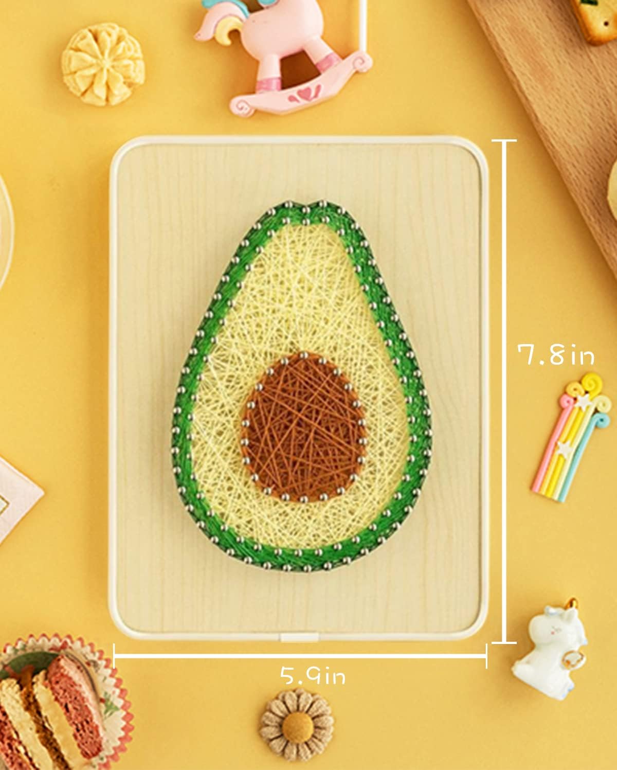 String Art DIY Kit - Avocado