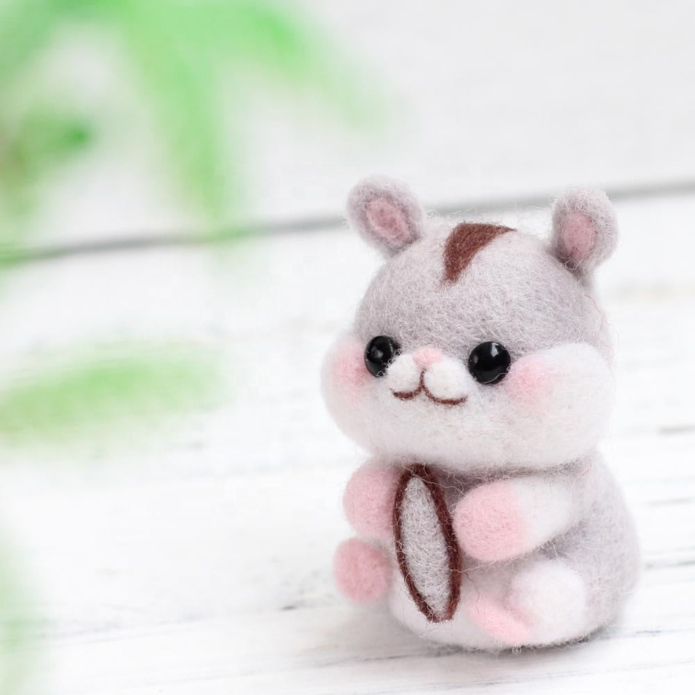 Hamster Needle Felting Kit