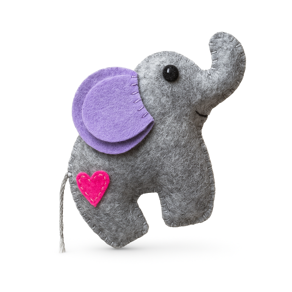 DIY Felt Elephant Craft Kit