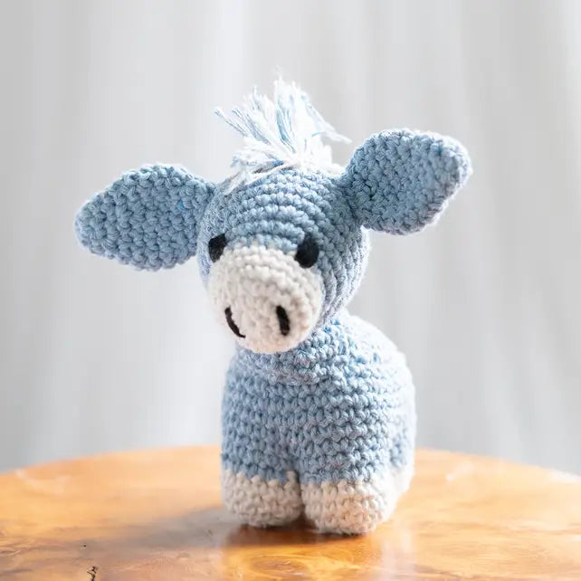 DIY Crochet Kit Joe the Donkey