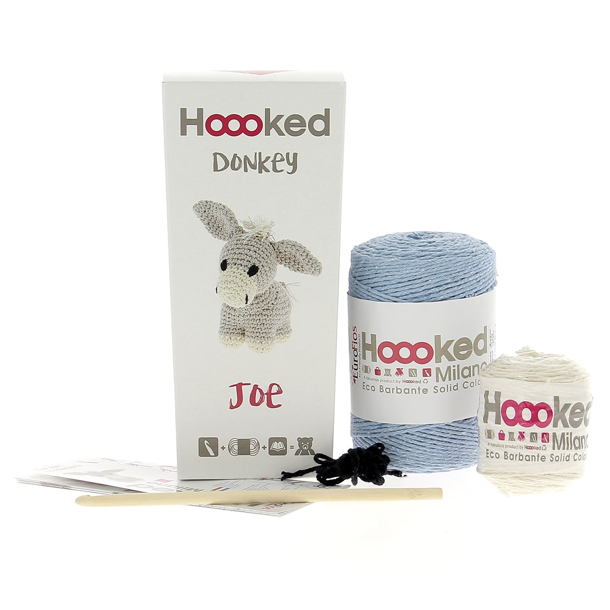 DIY Crochet Kit Joe the Donkey