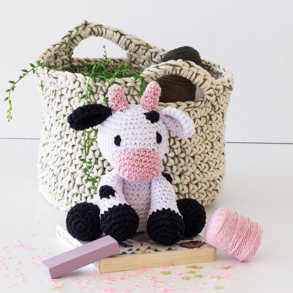 DIY Crochet Kit Kirby the Cow