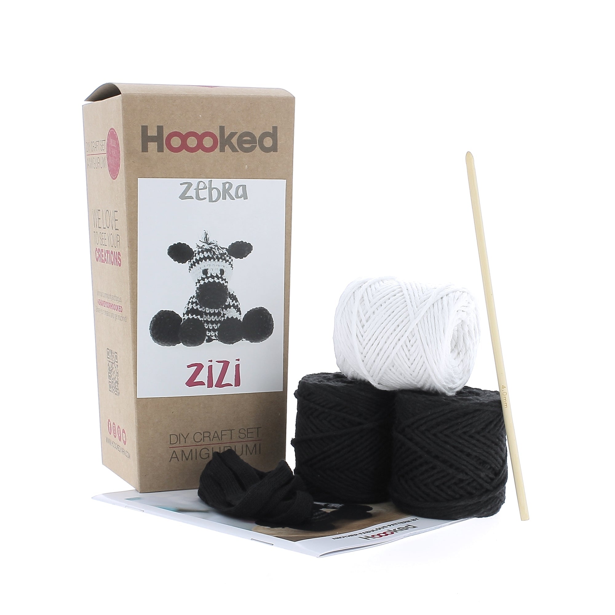 DIY Crochet Kit Zebra