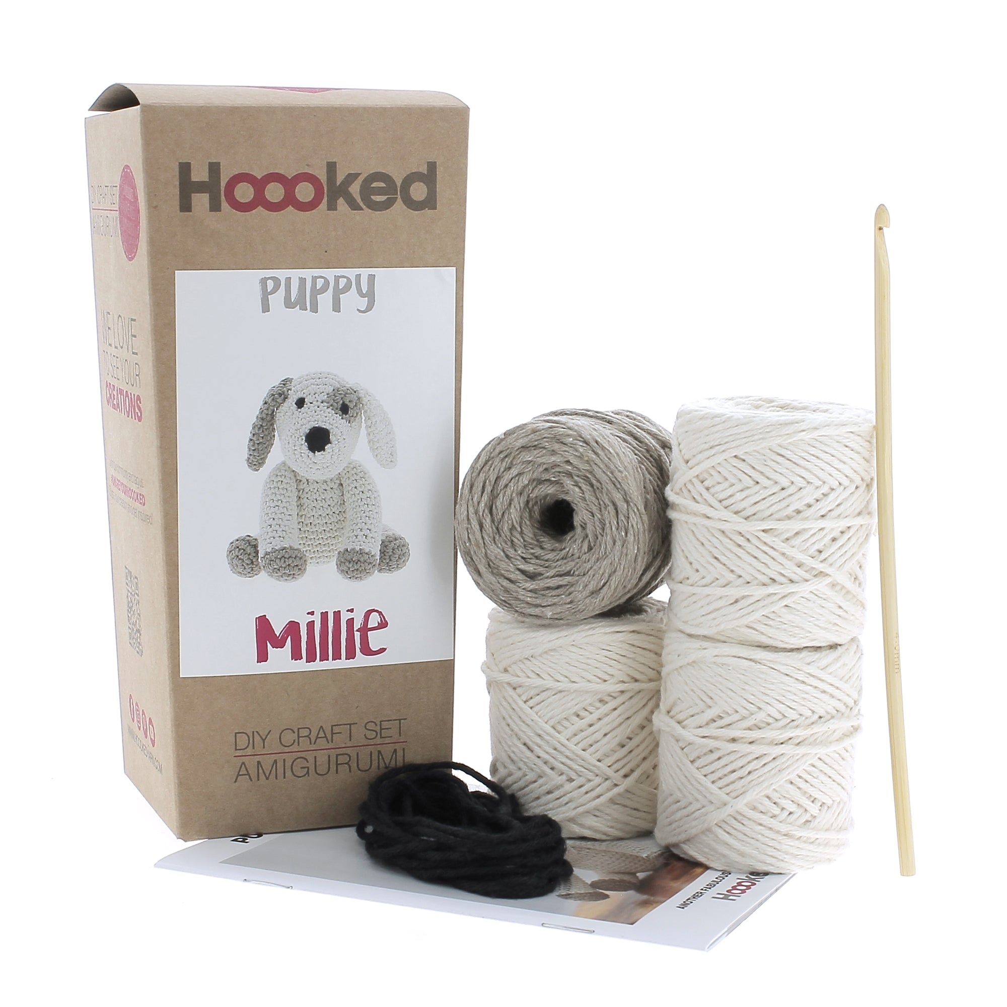 DIY Crochet Kit Millie  the Puppy