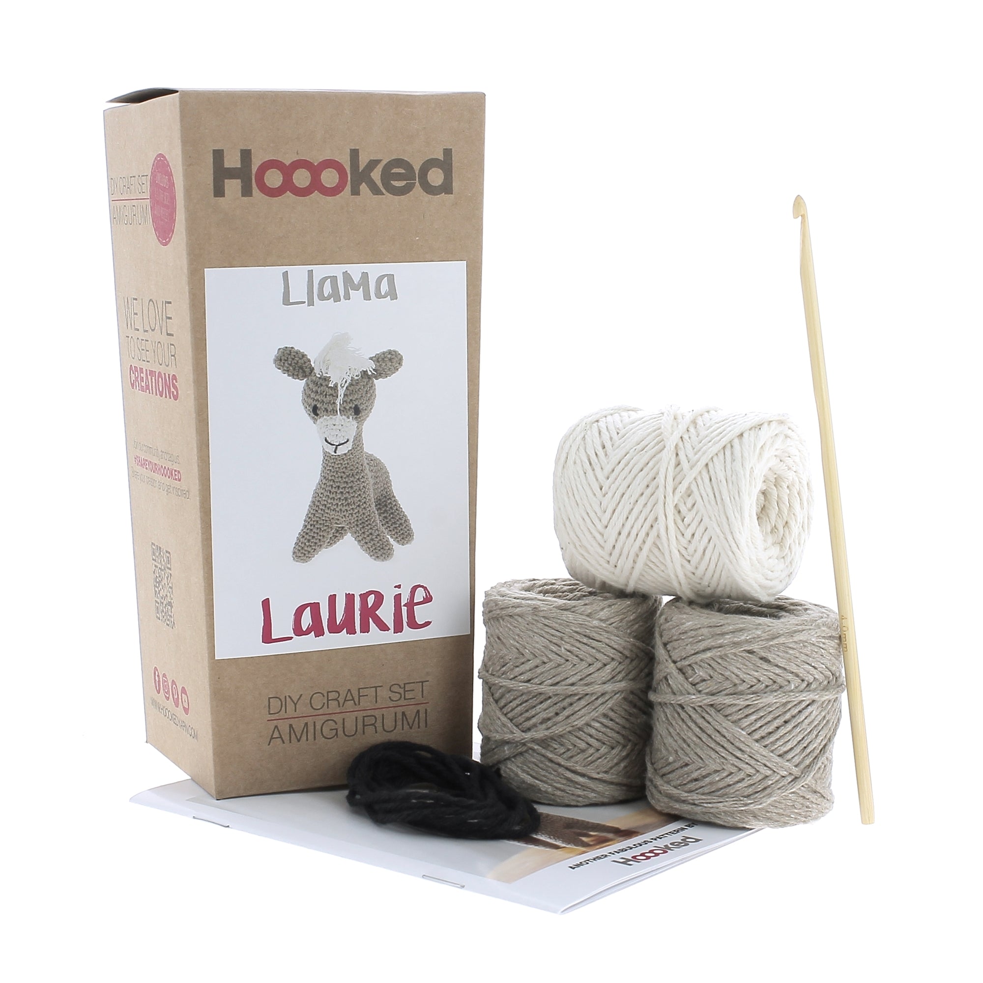 DIY Crochet Kit Laurie the Llama