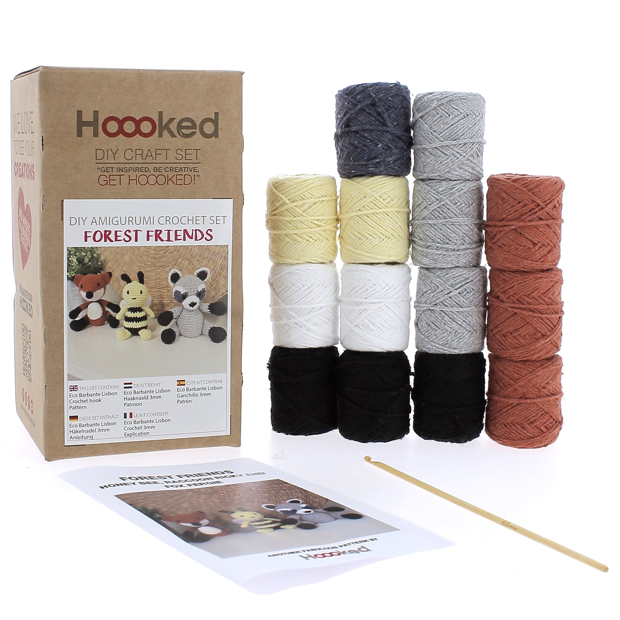 DIY Crochet Kit Forest Friends