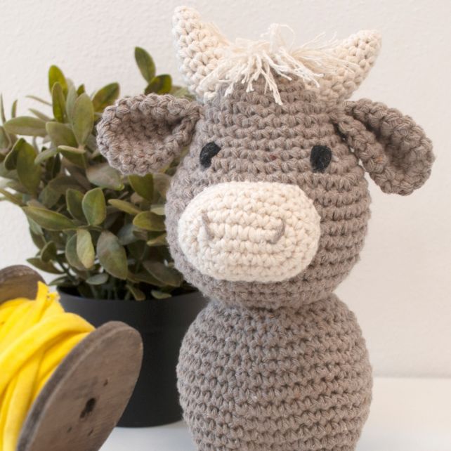 DIY Crochet Kit Oscar the Ox