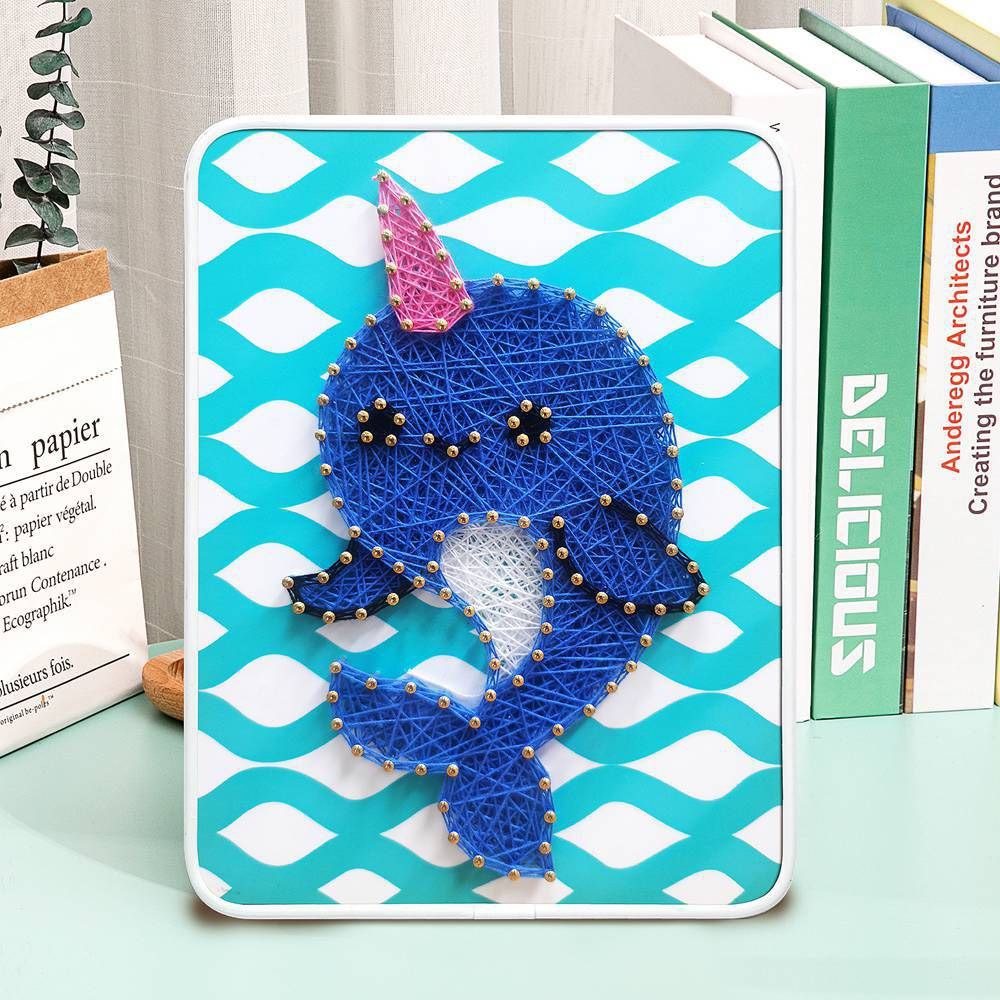 String Art Kit Narwhal